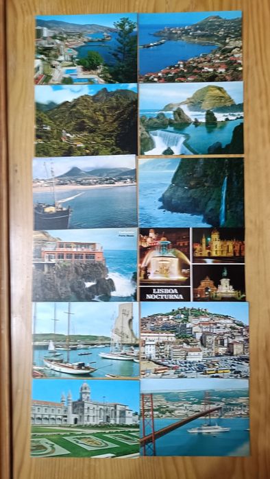 Postais ilustrados antigos