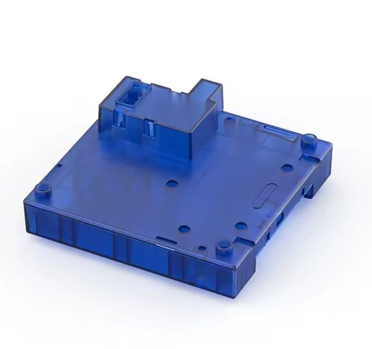 Gamecube Gameboy Player obudowa Nintendo DOL-017 przeźroczysty niebies