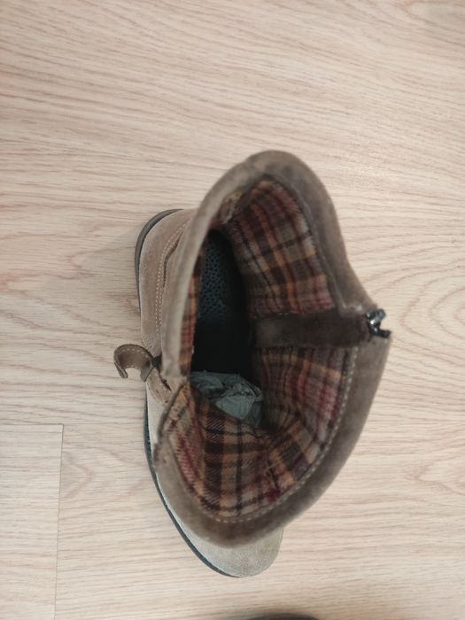 Botas bege camurça  n°39