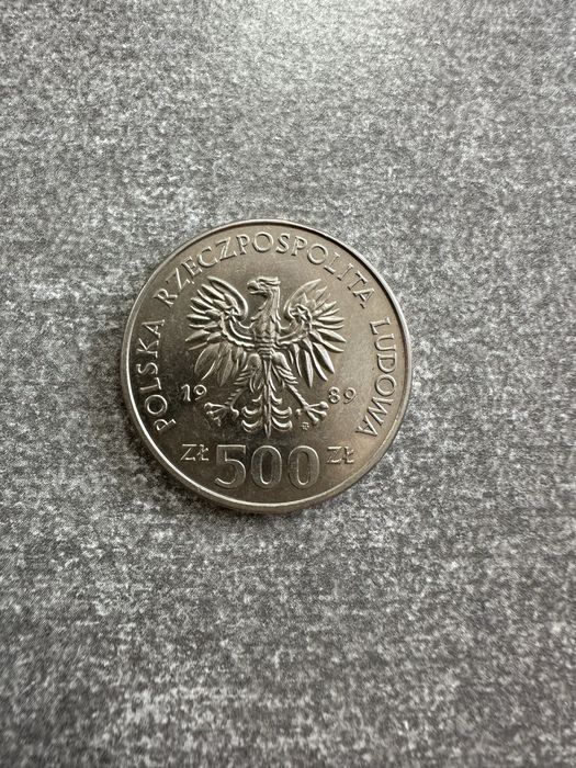 Moneta 50 rocznica Wojny Obronnej Narodu Polskiego 1989