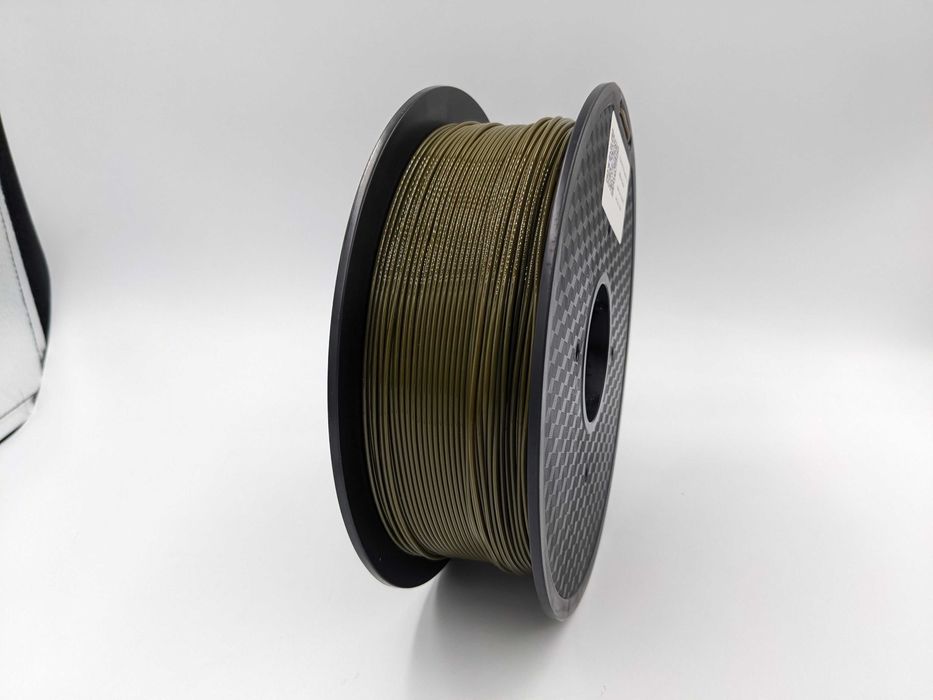 Філамент PETG 1.75 мм, військовий зелений 1kg залишки
