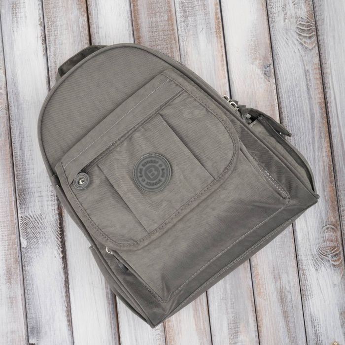 modny plecaczek damski w kolorze szarym sp-10-gr