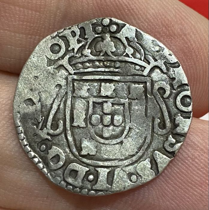 Tostão Coin 100 Reis D. AFONSO VI