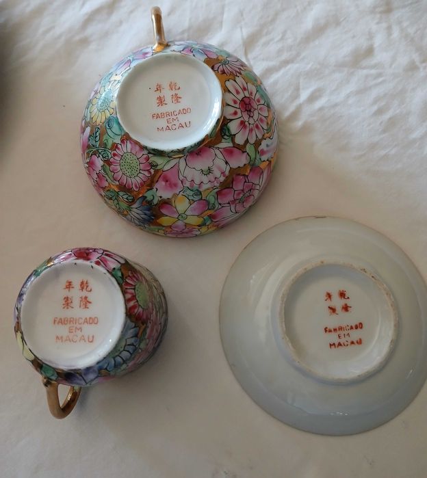 Serviço de Café e Chá Mil Flores Macau (24 peças)
