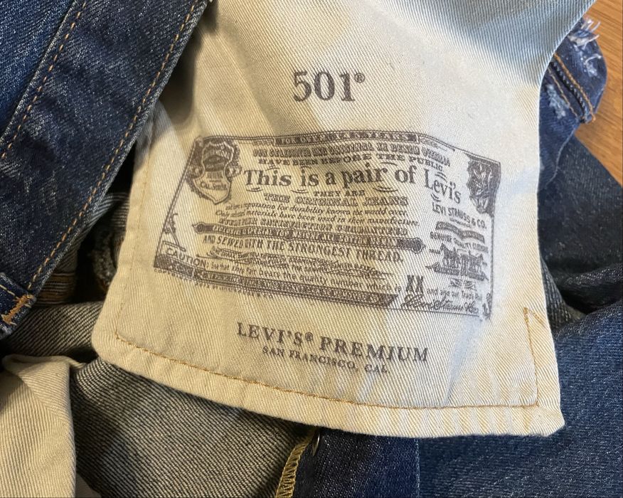 Levis 501 W31 L32 Float On Cloud DX
