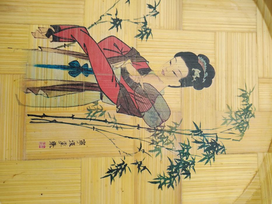 Bandeja/Tabuleiro Bambu Vintage