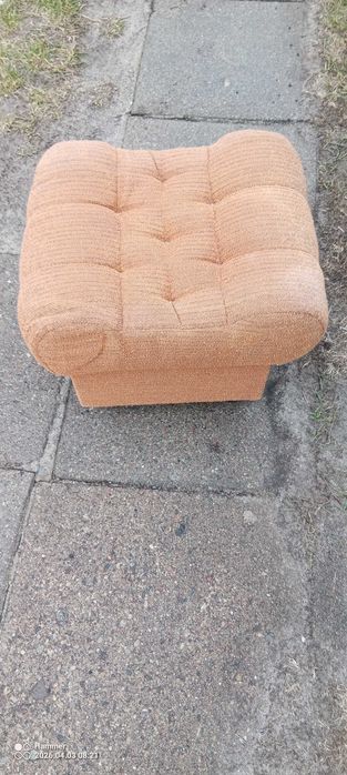 pufa ze schowkiem PRL