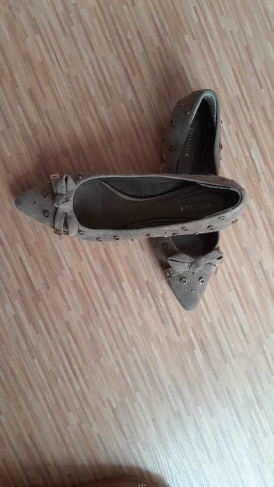 baleriny damskie skóra naturalna