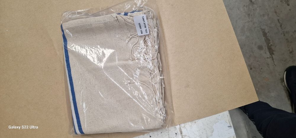 Sacos de pano e toalhas