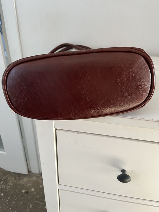 Torebka WOJAS  skora naturalna brązowa