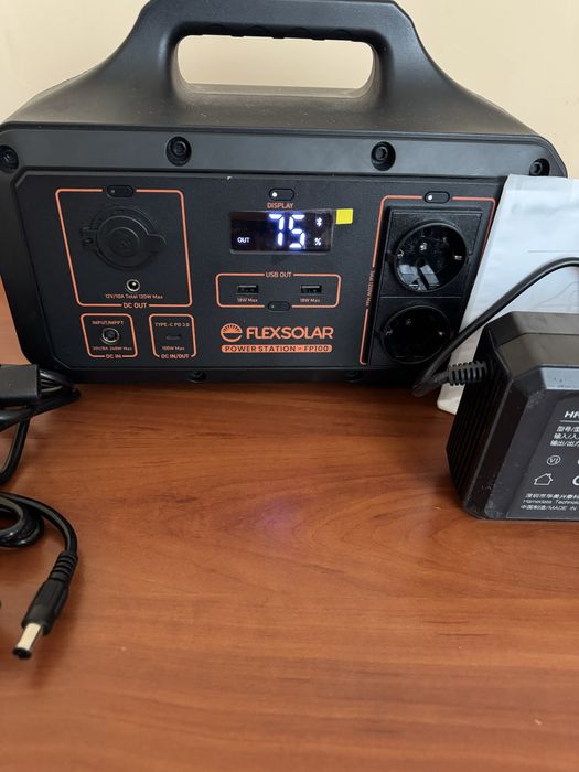 FlexSolar Портативна зарядна станція 1000W/1021 Wh, 270.000 mAh