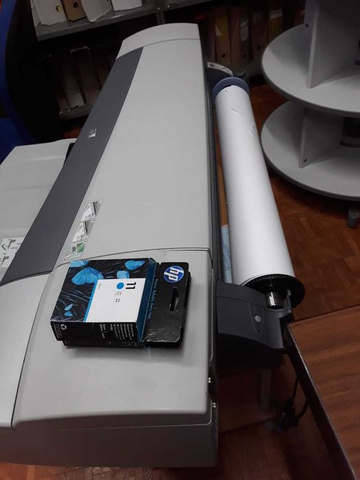 Plotter HP DesignJet 110plus nr de impressão e corte