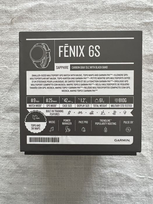 Garmin Fenix 6S Sapphire