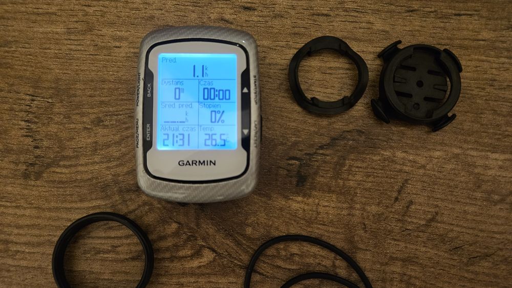 Garmin Edge 500 Świetny Stan Oryginalny uchwyt