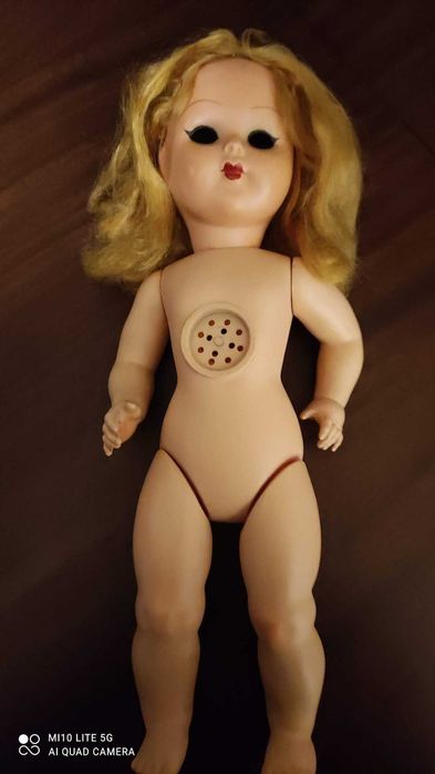 Boneca muito antiga, anos 50 do Sec. passado