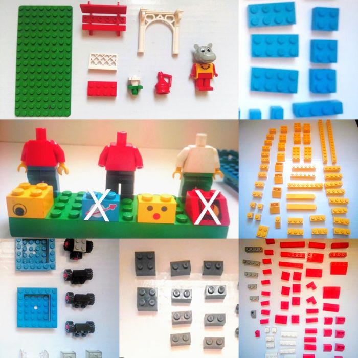 Lego antigos anos 80 tudo 30€.