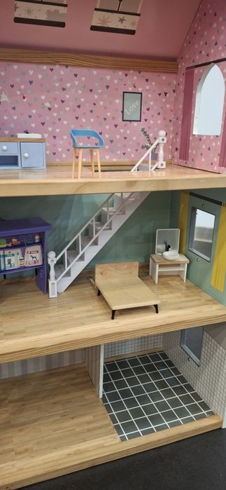 Casa   bonecas  brinquedo