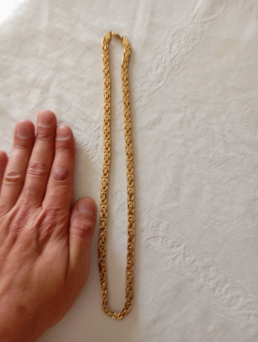 Colar aço inox dourado