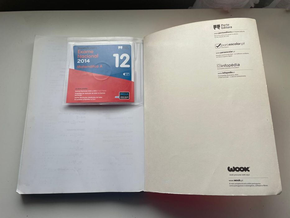 Livro exame Matemática A