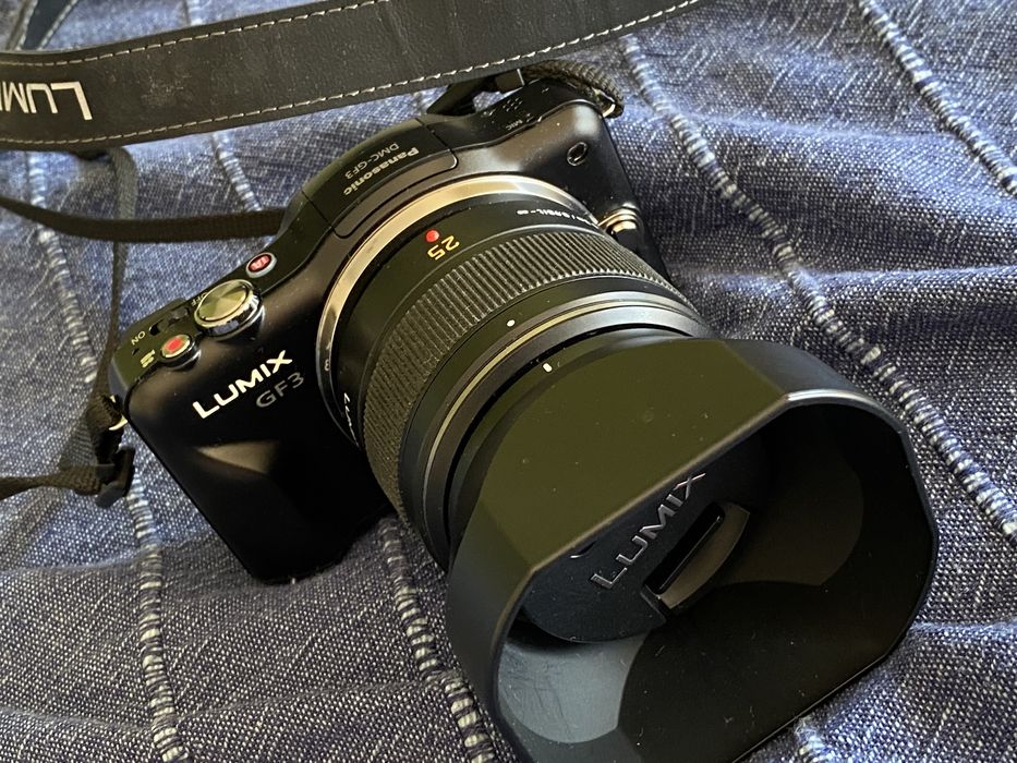 Panasonic lumix GH3+GF3+lentes