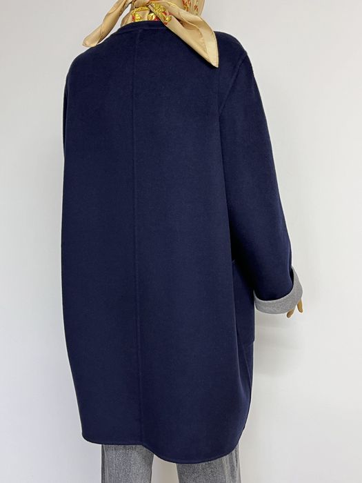 3XL двостононнє вовняне пальто Marina Rinaldi Max Mara батал вовна