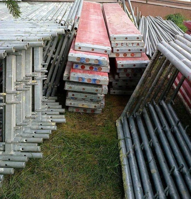 Rusztowanie używane elewacyjne sprzedaż poszczególne elementy dostawa