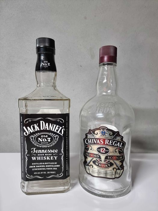 Empty Whisky Bottles, James Martin's, Chivas, Redbreast, Jameson64285112159235124