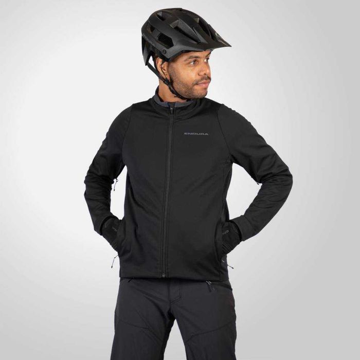 Kurtka Endura Singletrack Softshell czarna r. L