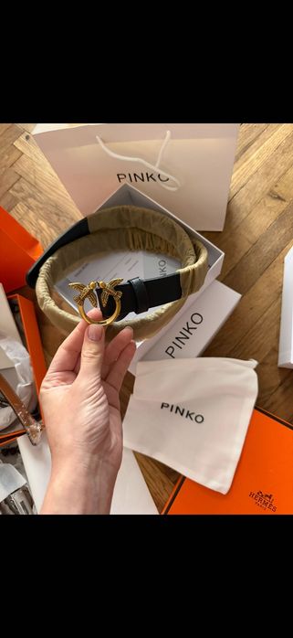 Ремінь pinko шкіра
