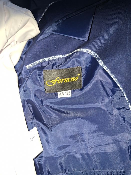 Garnitur młodzieżowy na 182 cm wzrostu slim