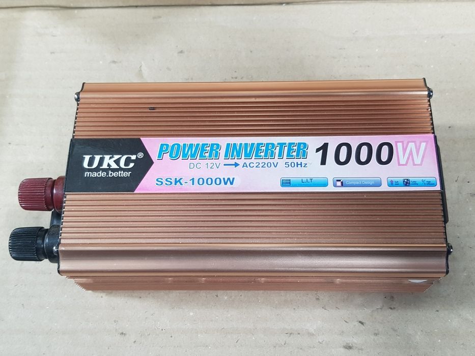 Перетворювач напруги UKC 12V-220V 1000W