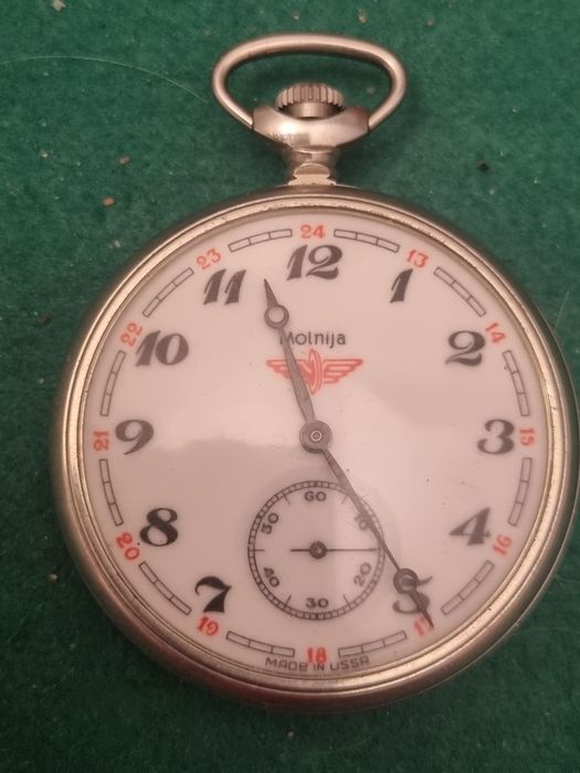 Zegarek kieszonkowy Molnija/ZSRR