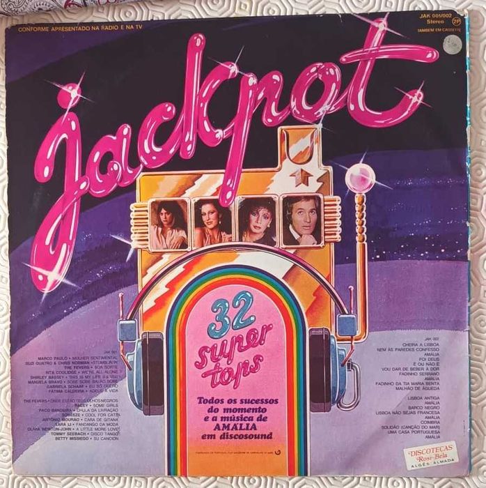 Disco Vinil Jackpot 32 Super Tops