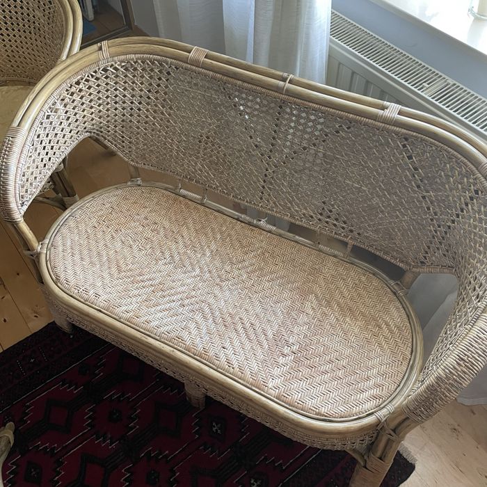Zestaw mebli rattanowych na taras