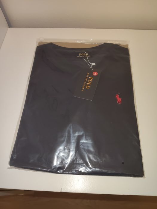 T-shirt Polo Ralph Lauren Navy Blue Crew Neck  Size L