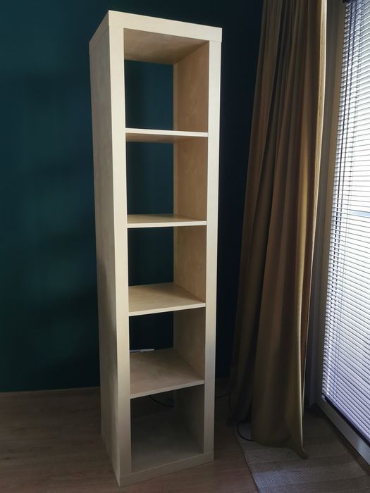 Ikea EXPEDIT (poprzednik KALLAX) 5x1 jasnobrąz stan bdb