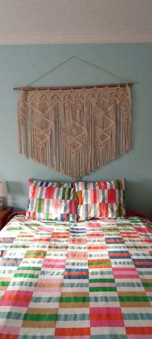 Cabeceira macramé
