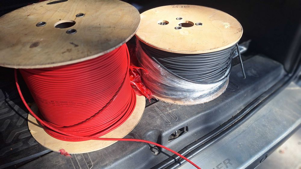 Кабель для солнечных панелей 4 та 6мм KBE, Hikra, Solar Германия