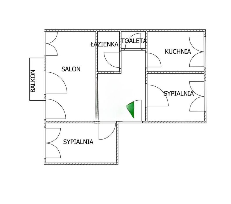Mieszkanie 3-pokojowe na sprzedaż - 52,97 m² | Łódź, Retkinia