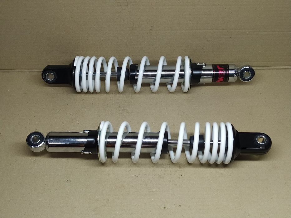 Амортизатори задні мопеда/мотоцикла, мягкі (пара) 340мм "NAIDITE"