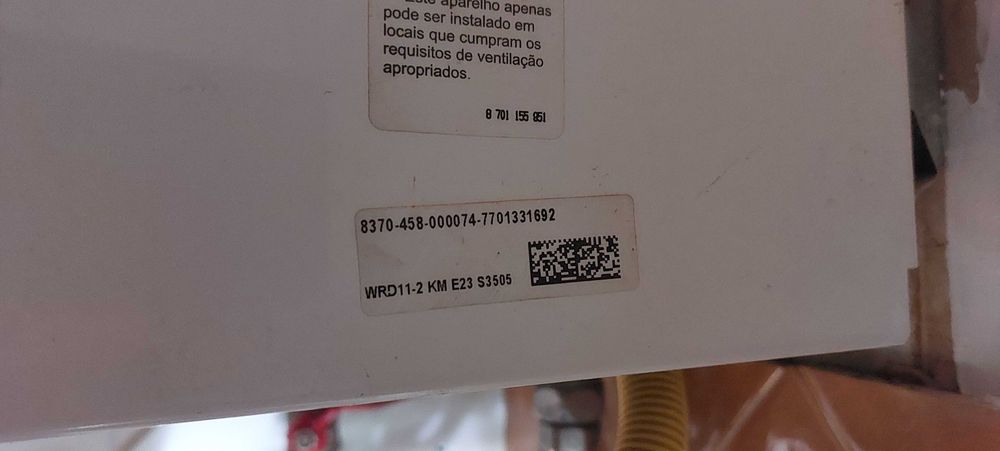 Esquentador Junkers Compacto Ventilado e Inteligente Gas Natural