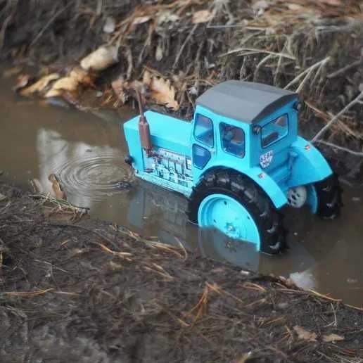 Масштабная модель ЛТЗ Т-40 - трактор