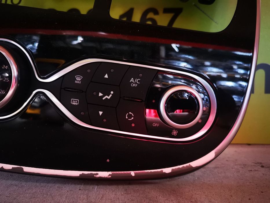 RENAULT CLIO IV CLIMATRONIC / GRELHA CENTRAL TABLIER - S064