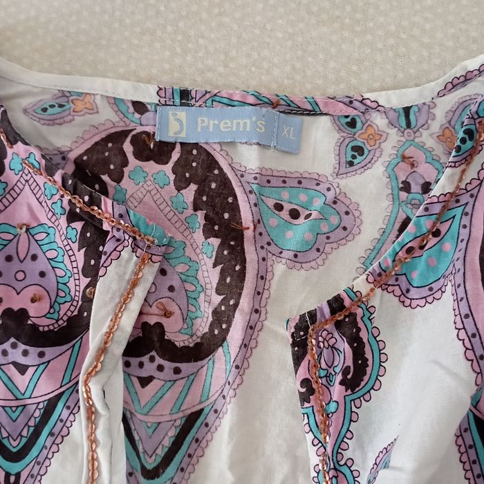 Blusa estampada feminina, Prem's.
