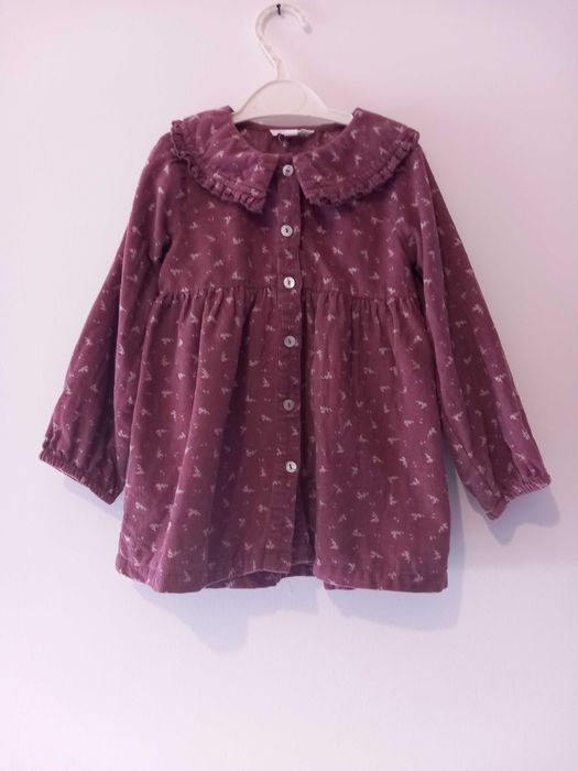 2 vestidos tamanho 18 a 24 meses