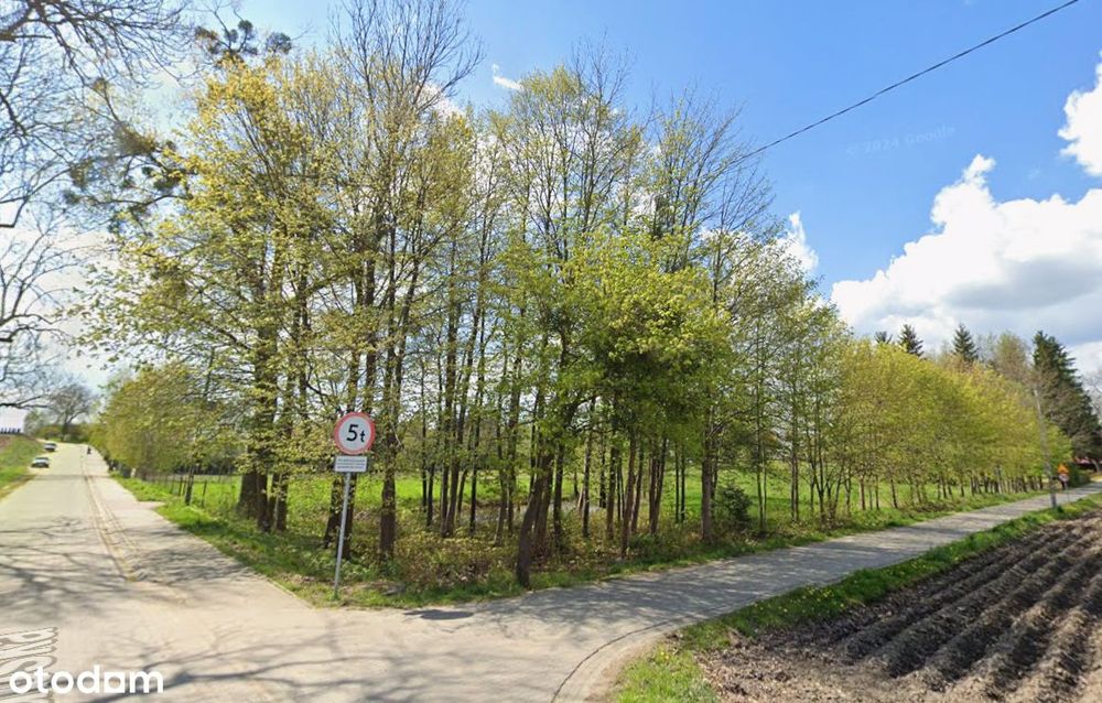 Działka budowlana 3000 m² w Miłakowie