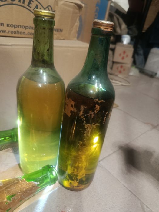 Бутылки ссср из под спиртного