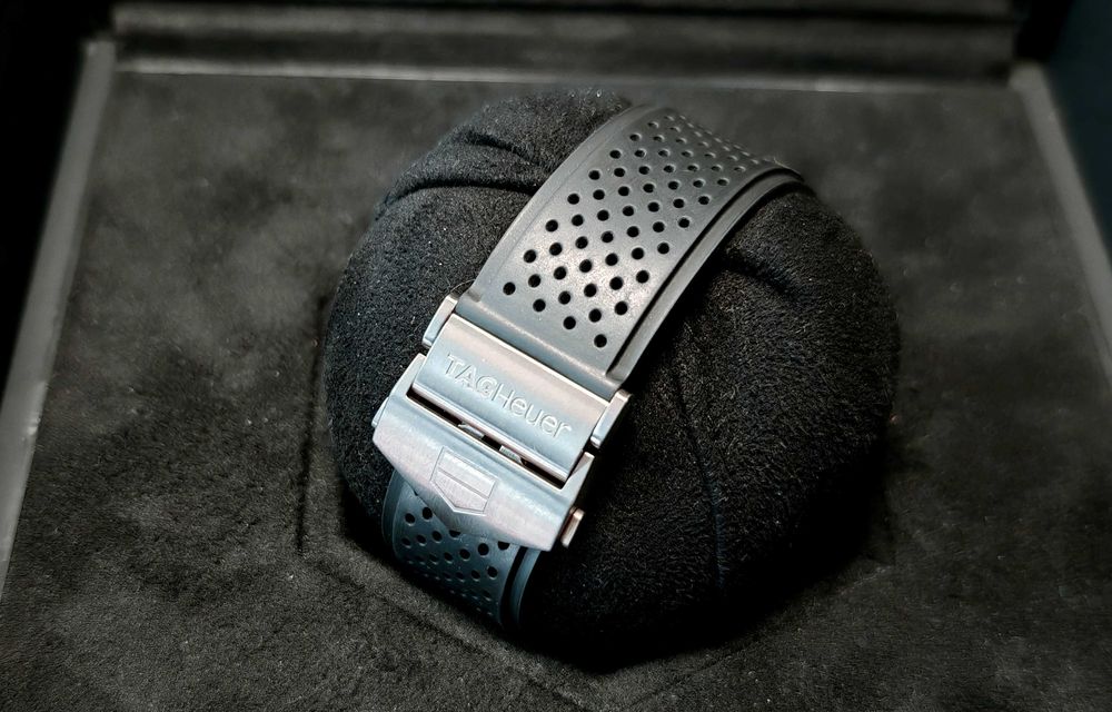 Zegarek TAG Heuer Modular 45 Mechanical Module Calibre 16 ACBF2A80 Chrono Certyfikat 2 paski box Komplet !