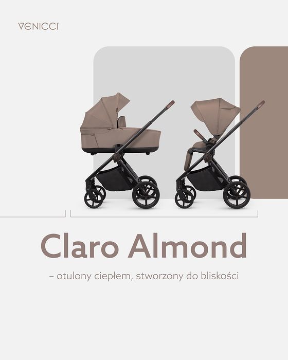 Venicci Claro Almond nowy kolor !!!