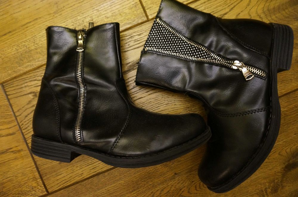 Botki ocieplane zimowe dziewczęce Kornecki rozm.36